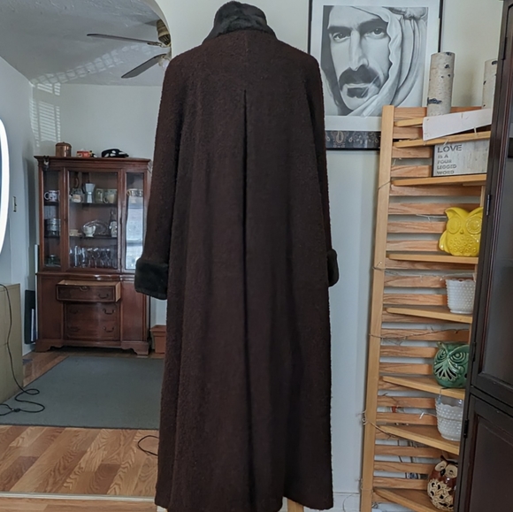 90s Steve by Searle boucle swing coat - Picture 4 of 11